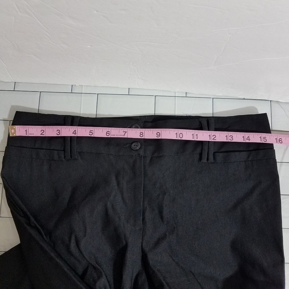Black A. Byer Jr Trousers Size 9 - Picture 6 of 10